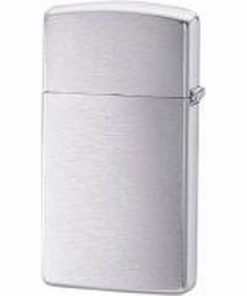 1600 ZIPPO UP.- SLIM BRUSHED CHROME