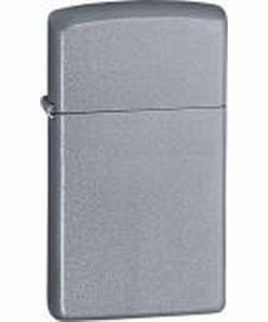 1605 ZIPPO UP.-SLIM SATIN CHROME