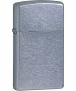 1607 ZIPPO UP.-SLIM STREET CHROME