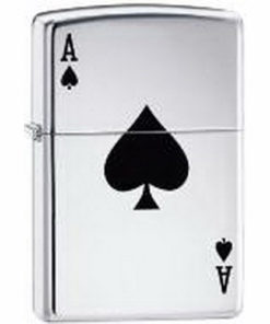 Z24011 ZIPPO UP.-LUCKY ACE